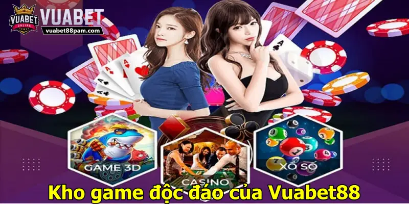 Kho game độc đáo của Vuabet88