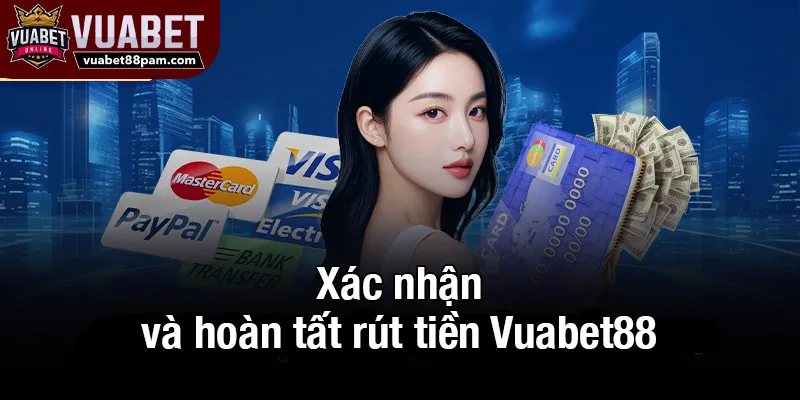 Xác nhận và hoàn tất rút tiền Vuabet88